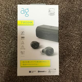 AG - ag エージー フルワイヤレスイヤホン AGTWS04Kの通販 by ...