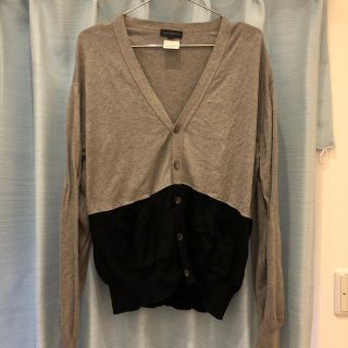 ジョンスメドレー(JOHN SMEDLEY)の JOHN SMEDLEY VICTIM コラボ　バイカラー　カーディガン(カーディガン)