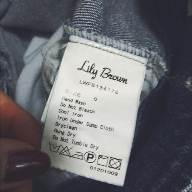 Lily Brown(リリーブラウン)のリリーブラウン デニムタイトスカート S レディースのスカート(ひざ丈スカート)の商品写真