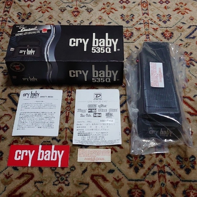 美品 crybaby 535q