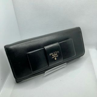 プラダ(PRADA)のまどまど様専用　PRADA　プラダ　リボン　長財布(財布)