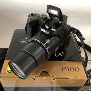 ニコン(Nikon)のNikon デジタルカメラ COOLPIX P100【美品】(デジタル一眼)