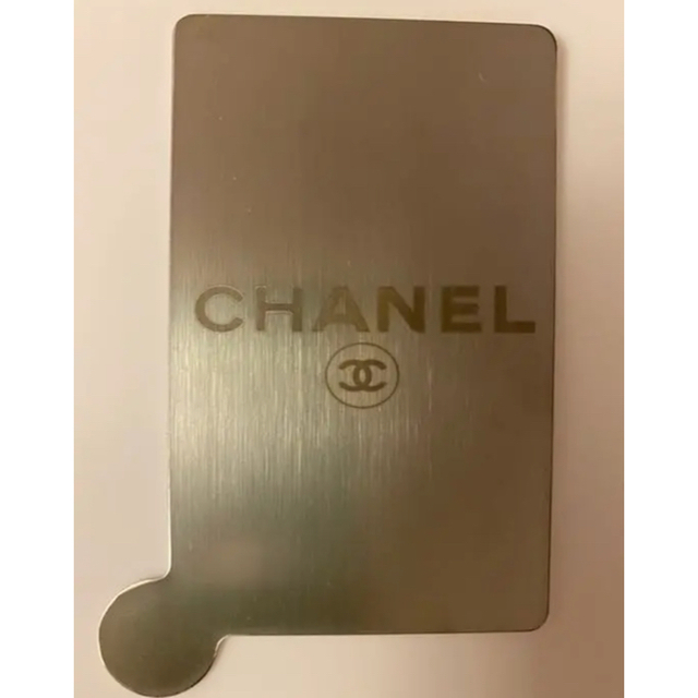 CHANEL(シャネル)のCHANEL  黒 シャネル ミラー　ノベルティ　新品未使用　BLACK レディースのファッション小物(ミラー)の商品写真