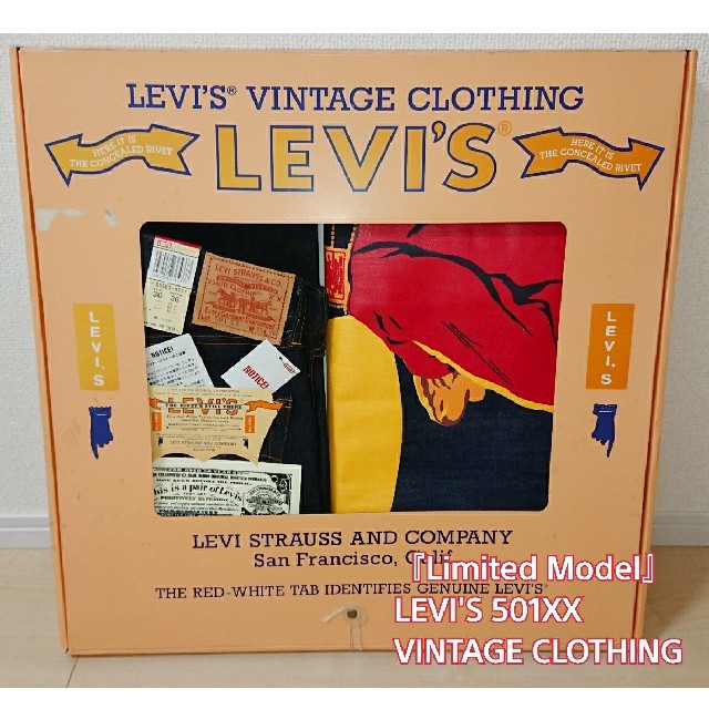 限定 バナー付き 55501-0117 リーバイス501XX LEVI’S | フリマアプリ ラクマ
