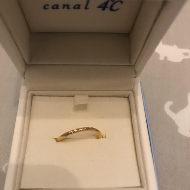 canal４℃(カナルヨンドシー)の10K リング レディースのアクセサリー(リング(指輪))の商品写真