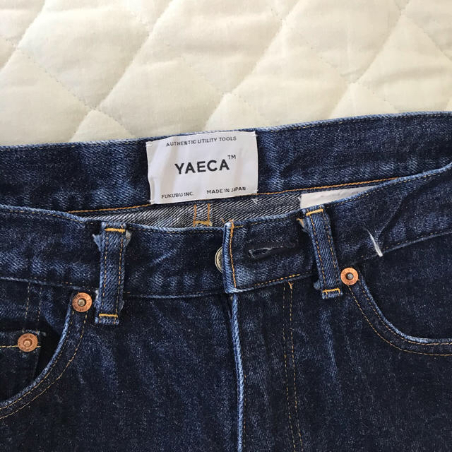 YAECA(ヤエカ)の【最終値下げ】yaeca ワイドテーパードデニム メンズのパンツ(デニム/ジーンズ)の商品写真