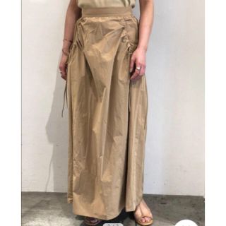 トゥデイフル(TODAYFUL)の新品★TODAYFUL / トゥデイフル Nylon Gather Skirt(ロングスカート)