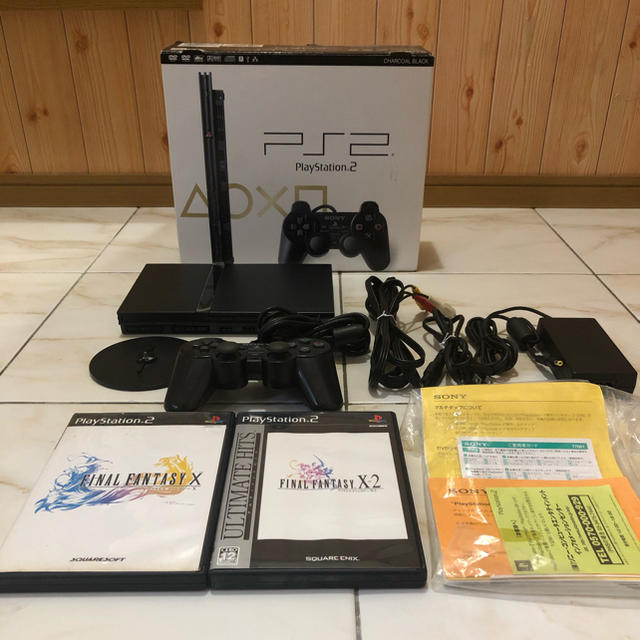 SONY PlayStation2 SCPH-75000 FF　FF10　セット