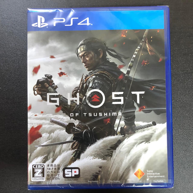 PlayStation4(プレイステーション4)のGhost of Tsushima エンタメ/ホビーのゲームソフト/ゲーム機本体(家庭用ゲームソフト)の商品写真