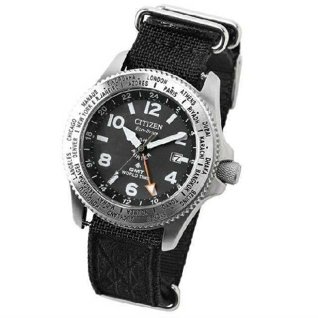 【CITIZEN X PORTER】GMT WORLD TIME【新品シルバー】