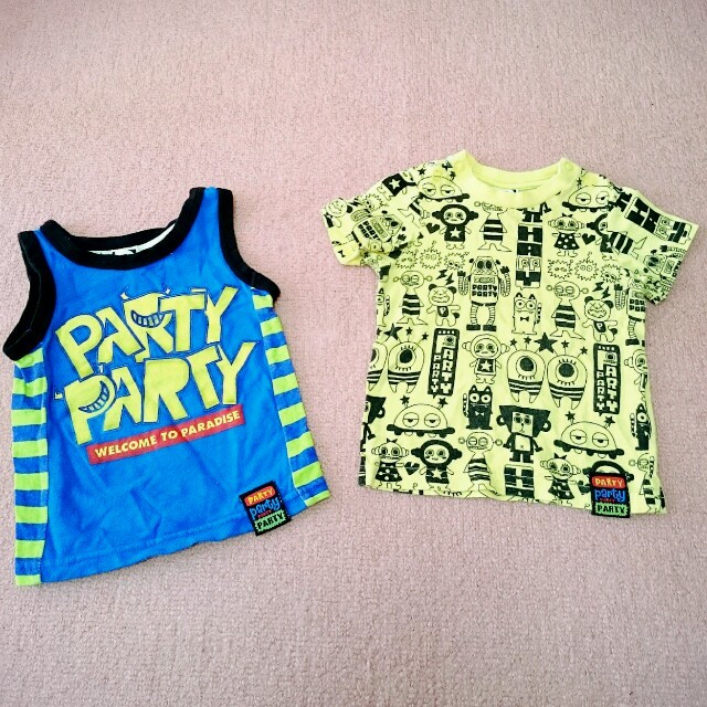 PARTYPARTY(パーティーパーティー)のPARTYPARTY 男の子 70セット キッズ/ベビー/マタニティのベビー服(~85cm)(Ｔシャツ)の商品写真