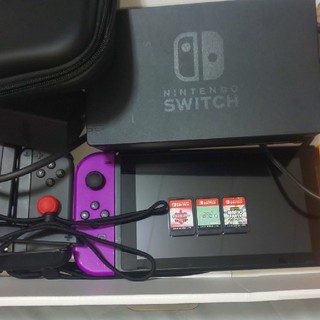 ニンテンドースイッチ(Nintendo Switch)のバラ可　任天堂switch本体グレー　シールドマリオパーティあつまれどうぶつの森(家庭用ゲームソフト)