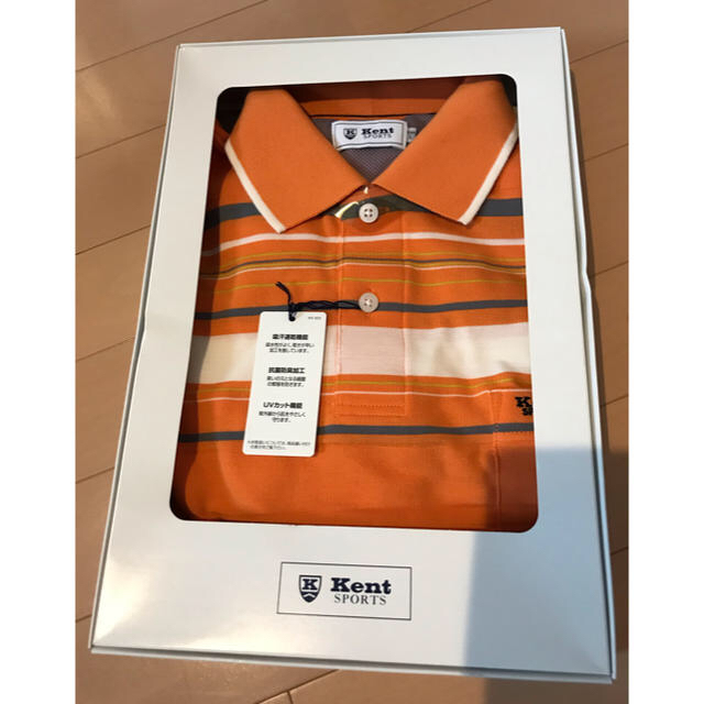 【新品】Kent SPORTS ポロシャツ　Lサイズ メンズのトップス(ポロシャツ)の商品写真