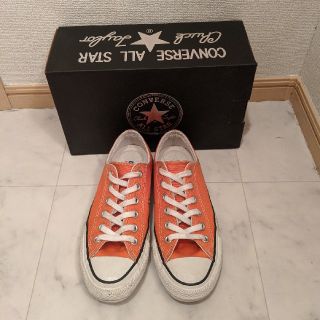 コンバース(CONVERSE)のロンハーマン購入 コンバース チャックテイラー ローカット オレンジ 23.5 (スニーカー)