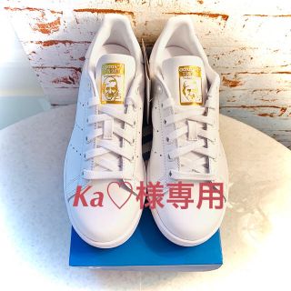 アディダス(adidas)の★レア★️23㎝ 希少カラー ホワイト レア adidas 白 スタンスミス(スニーカー)