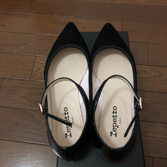 repetto ストラップシューズやぎ革