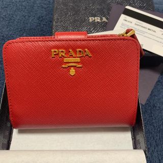 プラダ(PRADA)のPRADA2つ折り財布(財布)