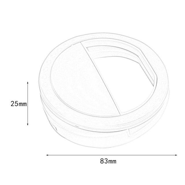 セルカライト（自撮りライト）/リングライト/LED/女優ライト/スマホライト スマホ/家電/カメラのスマホアクセサリー(自撮り棒)の商品写真