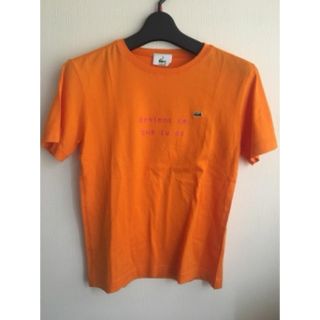 ラコステ(LACOSTE)のラコステ Tシャツ　オレンジ(Tシャツ(半袖/袖なし))