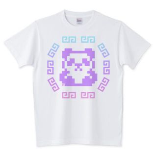 ファンキーフルーツ(FUNKY FRUIT)のʚ nun_ ɞ 8BITぐるぐるぱんだ(Tシャツ(半袖/袖なし))