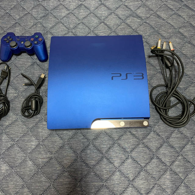 家庭用ゲーム機本体【値下げ】限定色！ブルー！PlayStation3 本体 PS3 プレステ3