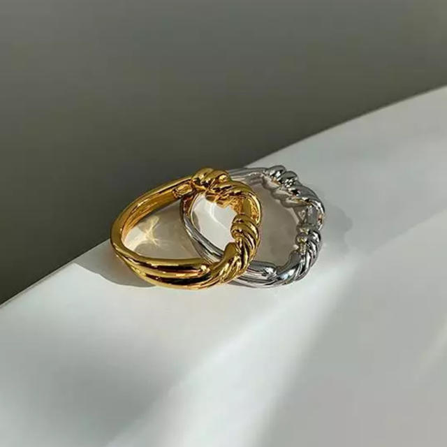 Ron Herman(ロンハーマン)のPoint rope gold ring No.430 レディースのアクセサリー(リング(指輪))の商品写真