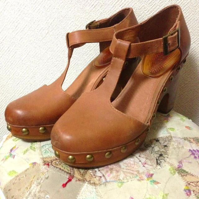 JEFFREY CAMPBELL(ジェフリーキャンベル)の人気ウッドソールのサボ 送料込 レディースの靴/シューズ(ハイヒール/パンプス)の商品写真