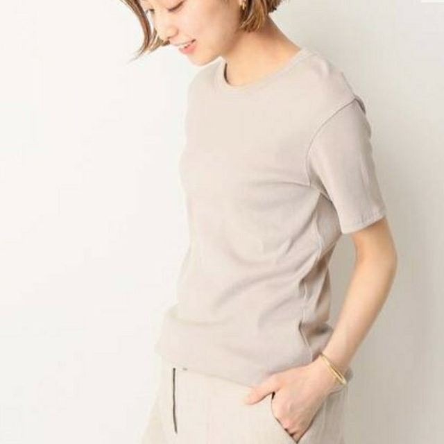 EVERYDAY テレコ Tシャツ 新品 Deuxieme Classe