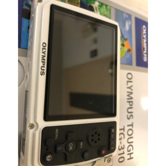 OLYMPUS(オリンパス)のOLYMPUS TOUHG TG-310 ホワイト スマホ/家電/カメラのカメラ(コンパクトデジタルカメラ)の商品写真