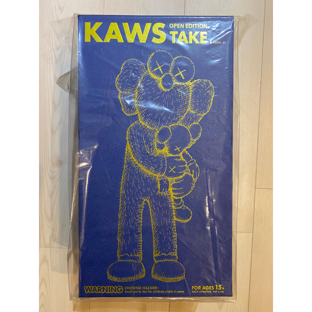 MEDICOM TOY(メディコムトイ)の新品未開封 KAWS TAKE BLUE ブルー エンタメ/ホビーのフィギュア(その他)の商品写真