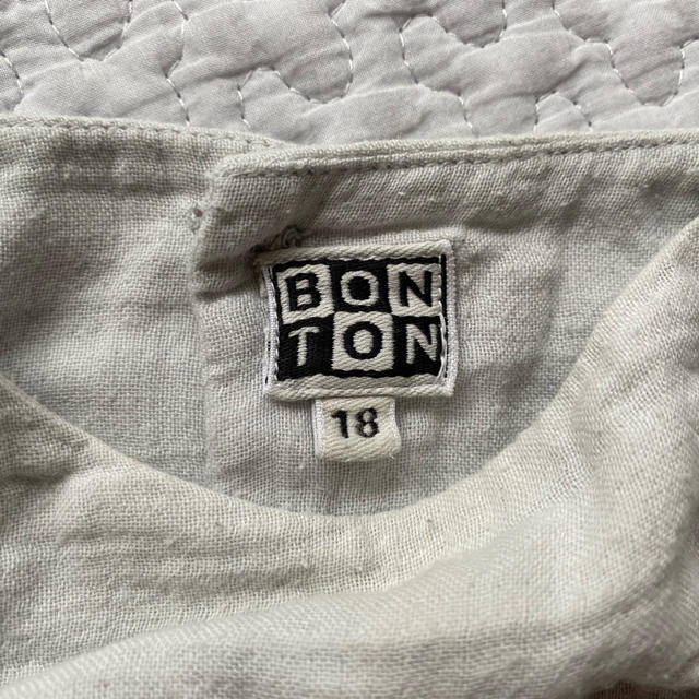こどもビームス(コドモビームス)のBONTON 18M ワンピース キッズ/ベビー/マタニティのベビー服(~85cm)(ワンピース)の商品写真