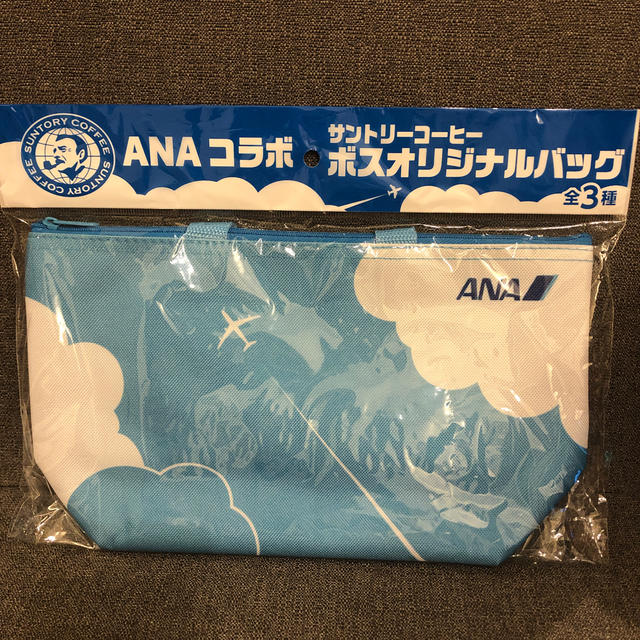 ANA(全日本空輸)(エーエヌエー(ゼンニッポンクウユ))のANA コラボ　サントリー　ボス　オリジナルバッグ レディースのバッグ(エコバッグ)の商品写真