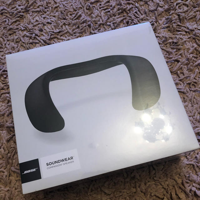 BOSE SOUNDWEAR COMPANION SPEAKERスマホ/家電/カメラ