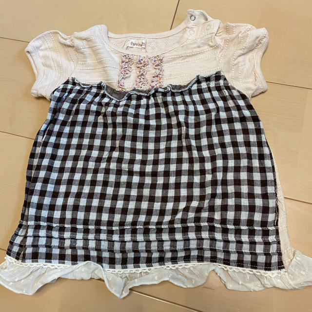 キムラタン(キムラタン)のトップス　 Tシャツ　半袖　95㎝ キッズ/ベビー/マタニティのキッズ服女の子用(90cm~)(Tシャツ/カットソー)の商品写真