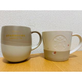 スターバックスコーヒー(Starbucks Coffee)のスタバ　マグカップ  2個セット(食器)