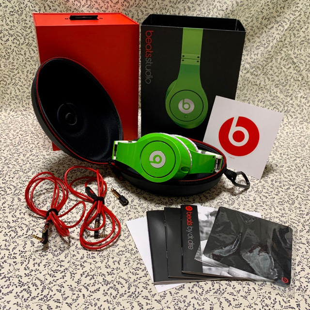 Beats by Dr Dre - Beats by Dr. Dre Studio グリーン 有線の Beats by Dr Dre - Beats by Dr. Dre Studio グリーン 有線の