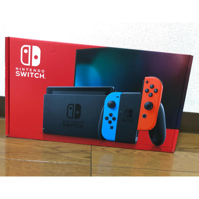 任天堂Switch本体　ネオンブルー