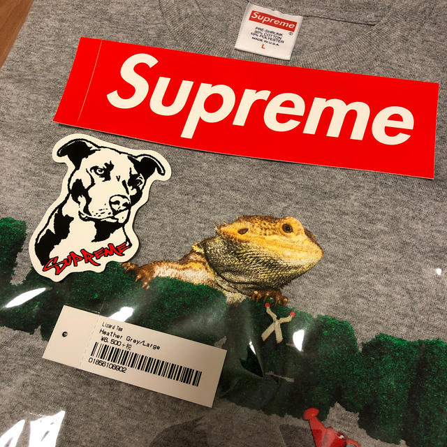 Supreme(シュプリーム)の商品名：Lizard tee リザード メンズのトップス(Tシャツ/カットソー(半袖/袖なし))の商品写真