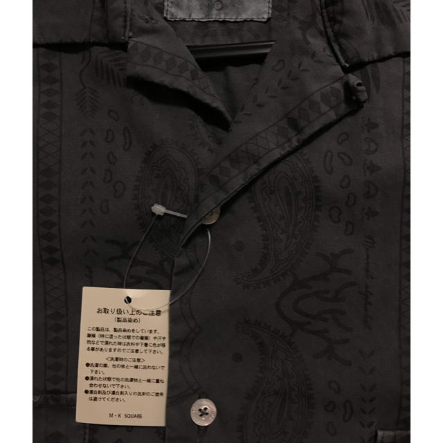 BEAMS(ビームス)のmanual alphabet マニュアルアルファベット　オープンカラーシャツ メンズのトップス(Tシャツ/カットソー(半袖/袖なし))の商品写真