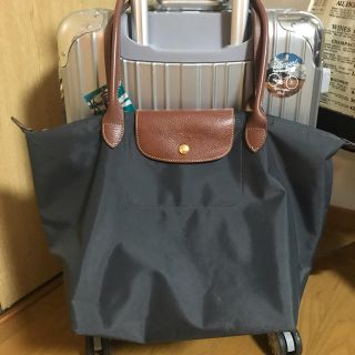 ロンシャン(LONGCHAMP)のロンシャン／トートバッグプリアージュ／ダークグレー(トートバッグ)