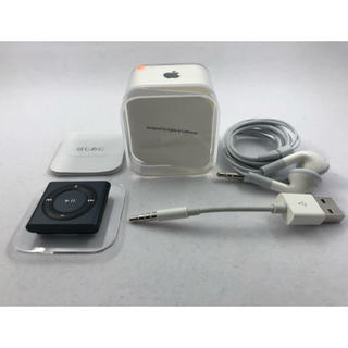 アップル(Apple)のiPod shuffle 2GB 第4世代　ブラック(ポータブルプレーヤー)
