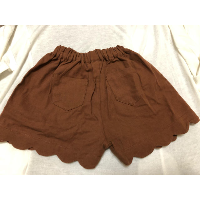 ブラウンパンツ キッズ/ベビー/マタニティのキッズ服女の子用(90cm~)(パンツ/スパッツ)の商品写真