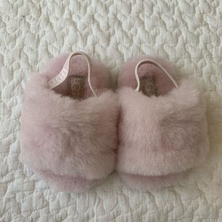 アグ(UGG)の【UGG】アグ　ベビー　ファー　サンダル　ピンク(サンダル)