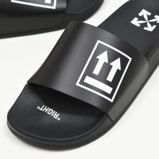 オフホワイト(OFF-WHITE)のOFF-WHITE オフホワイト  SLIDER サンダル 41(サンダル)