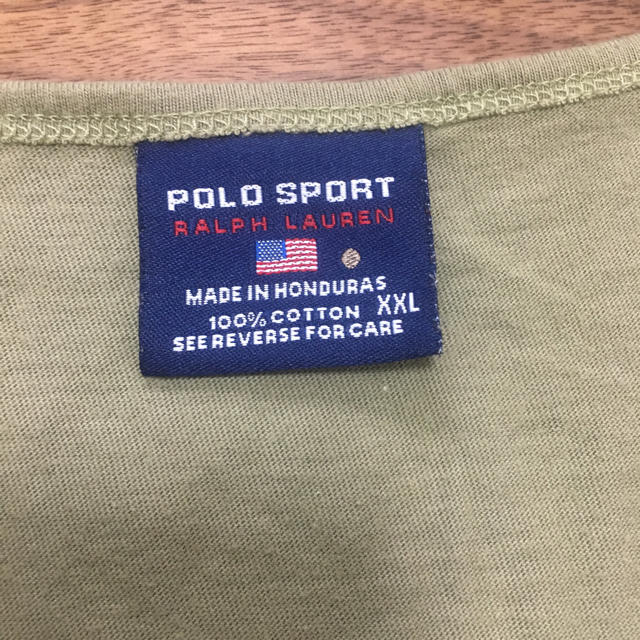 POLO RALPH LAUREN(ポロラルフローレン)のポロスポーツ タンクトップ POLO SPORT ポロ ラルフローレン 90s メンズのトップス(タンクトップ)の商品写真