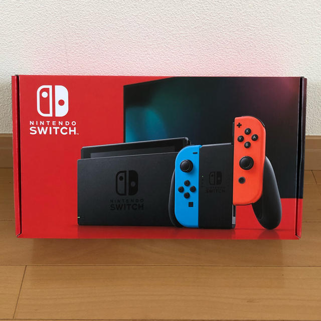 Nintendo Switchネオンブルー・レッド　新品・未使用②