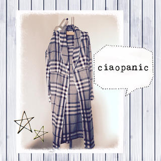 チャオパニック(Ciaopanic)のチャオパ♡チェックシャツコート(スプリングコート)
