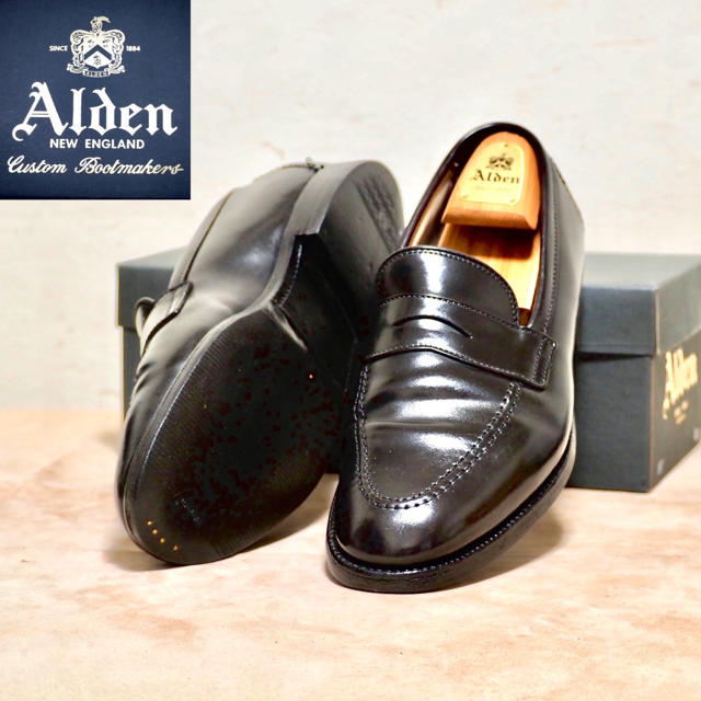 Alden 9.5E オールデン コードバン ペニーローファー