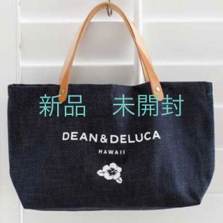 ディーンアンドデルーカ(DEAN & DELUCA)のDEAN&DELUCA デニム　トートバッグ ハワイ限定　リッツカールトン(エコバッグ)