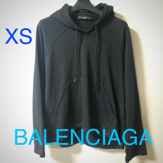 バレンシアガ(Balenciaga)のBALENCIAGA パーカー 黒(パーカー)